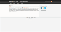 Desktop Screenshot of beaudeville.com